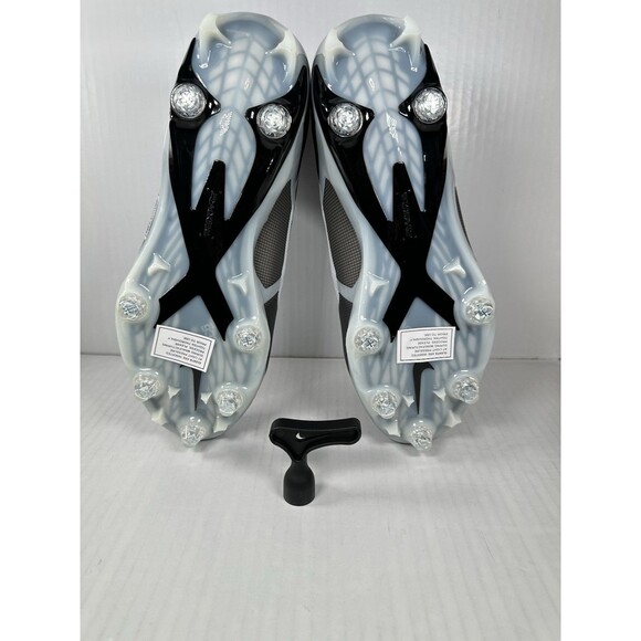 Sz 13 Nike Mens Alpha Menace Elite 3 Detachable Football Cleats Black DR5659-001 - Picture 7 of 7